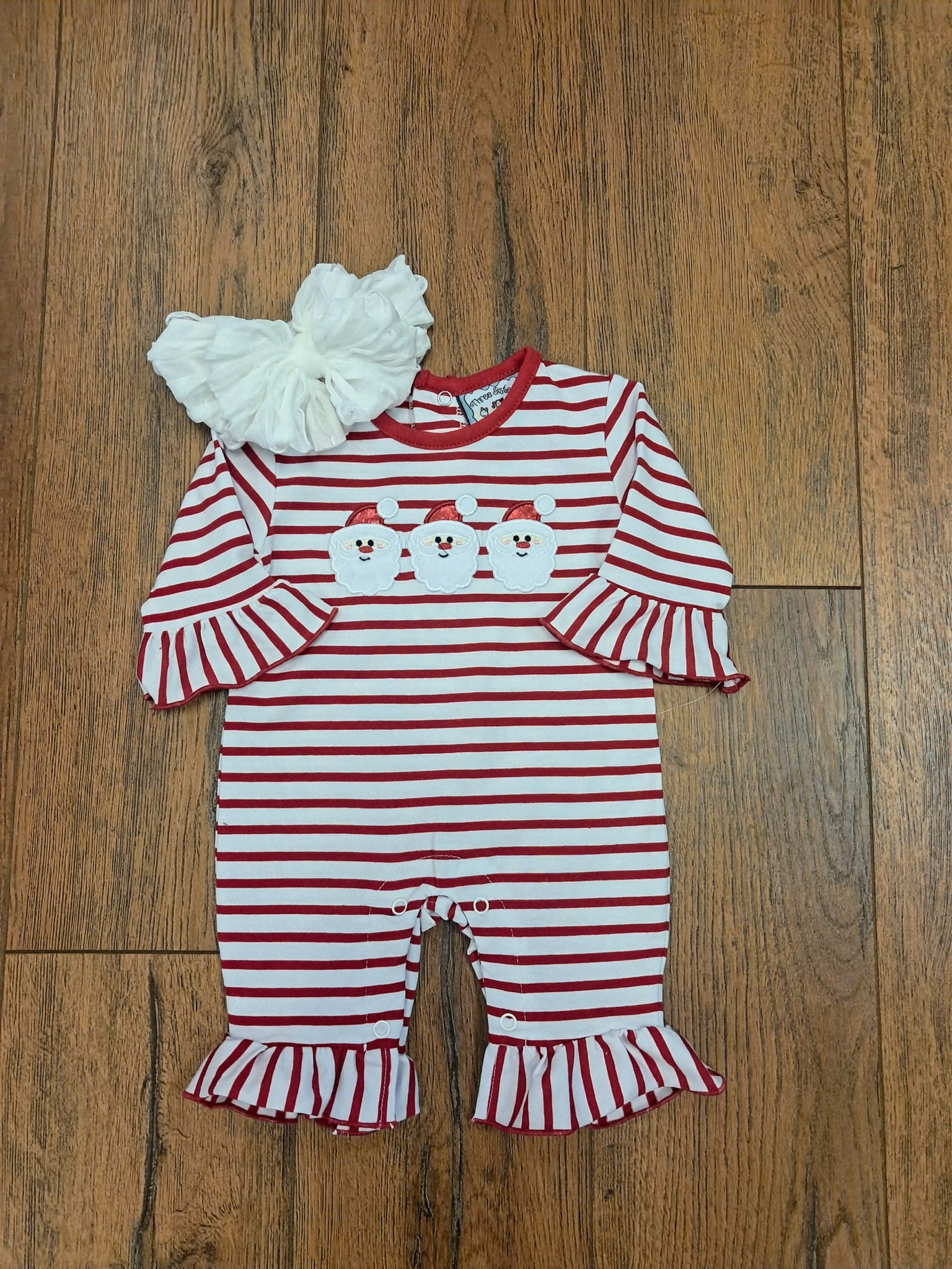 Santa Ruffle Romper
