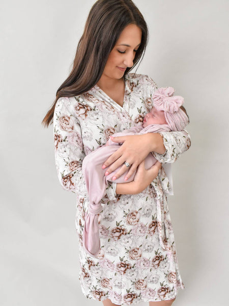 Floral Dreams Women's Robe