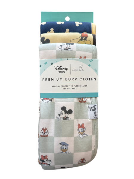 Mickey & Friends Burp Cloth Set