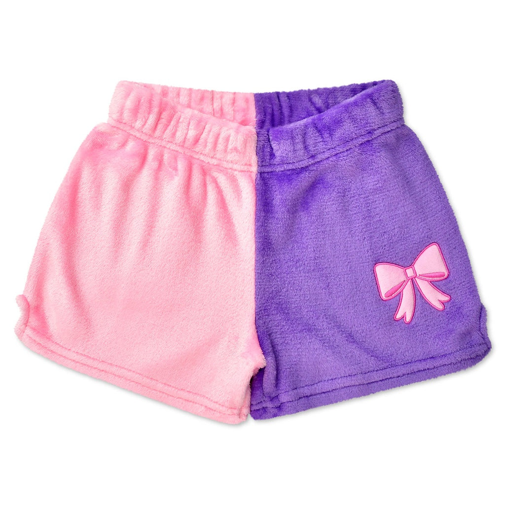 Pretty Bow Color Block Shorts