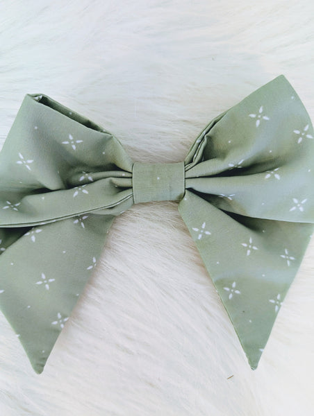 Classic Bow - Sage