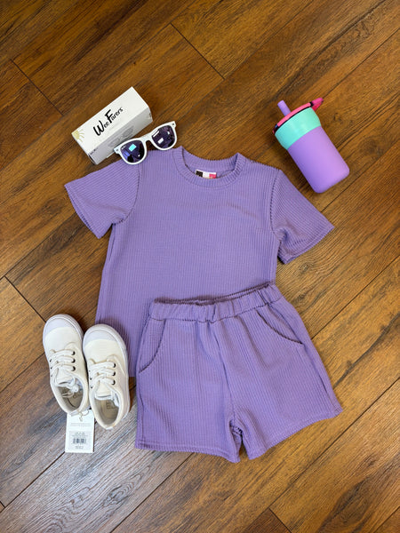 Ember Short Set - Purple