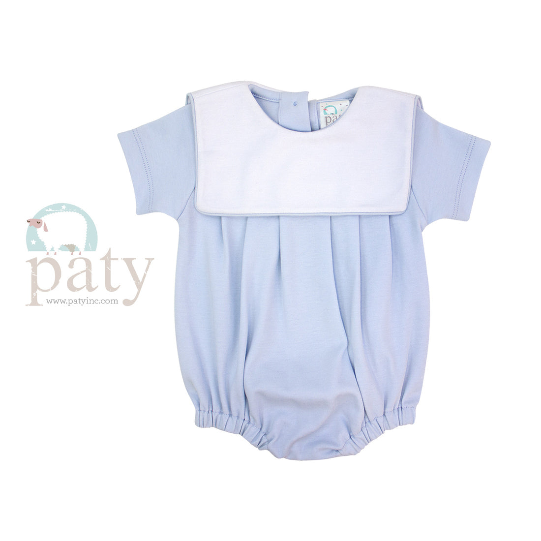 Blue Bubble with Bib