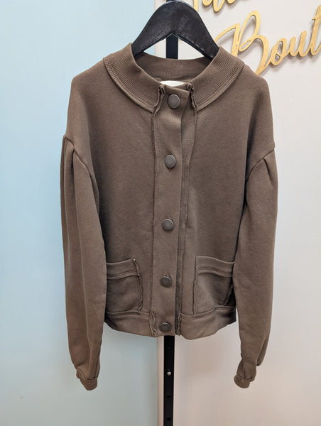 Cardigan in Chocolate