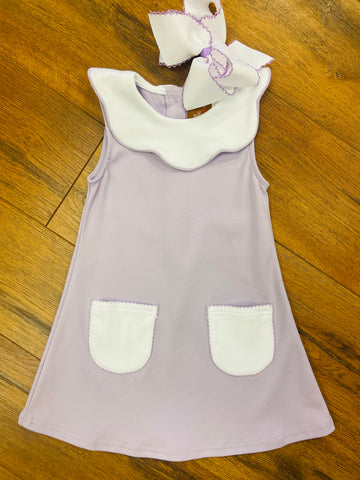 Camila Dress in Lilac