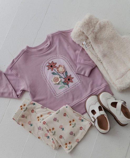 Meadow Bloom Flare Pants