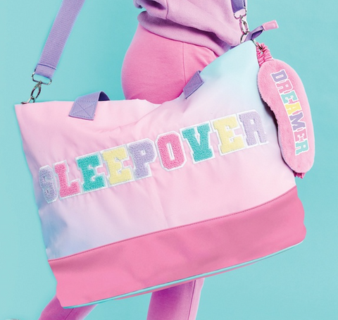 Sleepover Weekender Bag & Eye Mask Set