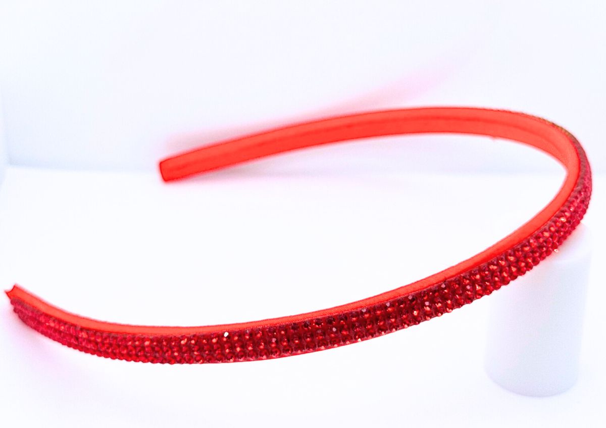 Red Rhinestone Headband