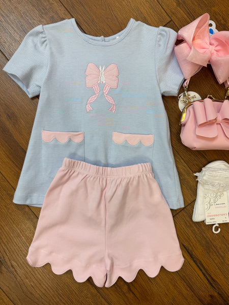 Bow Bunny Short Set