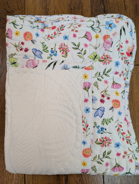 Floral Print Quilt