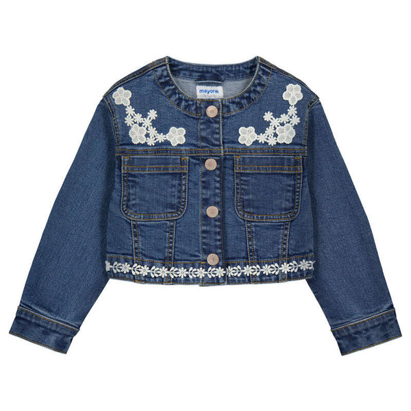 Lace Denim Jacket