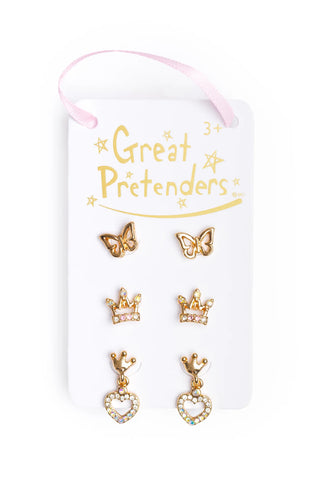 Royal Crown Earrings