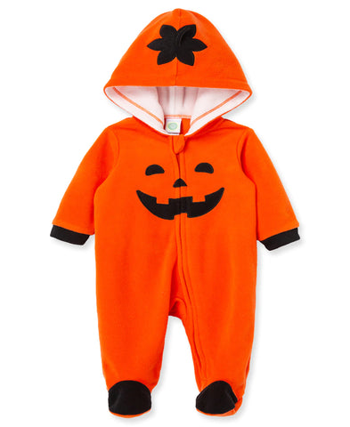 Pumpkin Fleece Footie