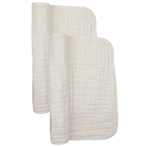 Cloud Muslin Burp Cloth 2 Pack - Grey