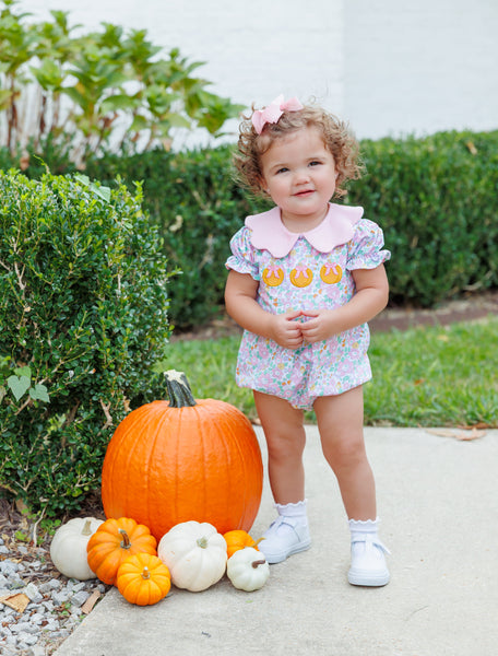 Pumpkin Floral Bubble
