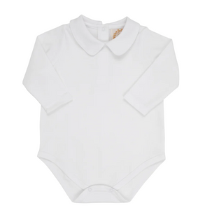 Peter Pan Collar Shirt Onesie