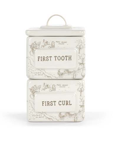 First Tooth and Curl Keepsake Box