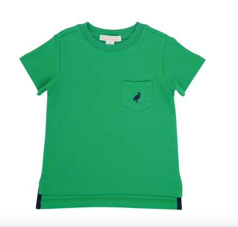 Carter Crewneck - Green/Navy