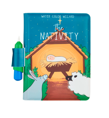 Nativity Water Color Book