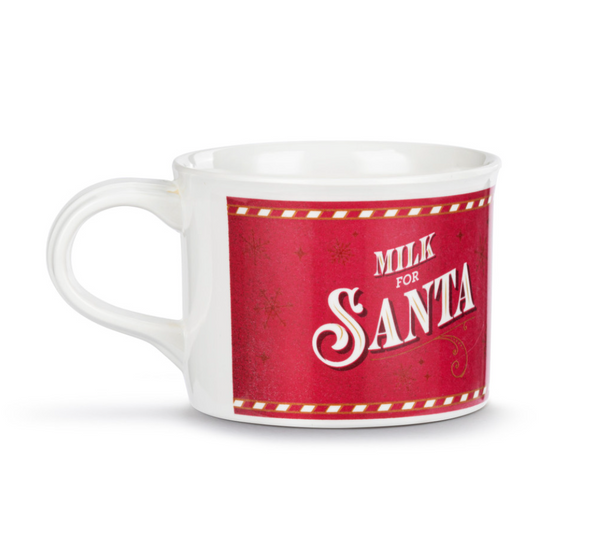 Santa Claus Milk & Cookies Set