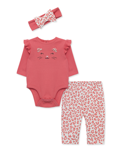 Leopard Bodysuit Set