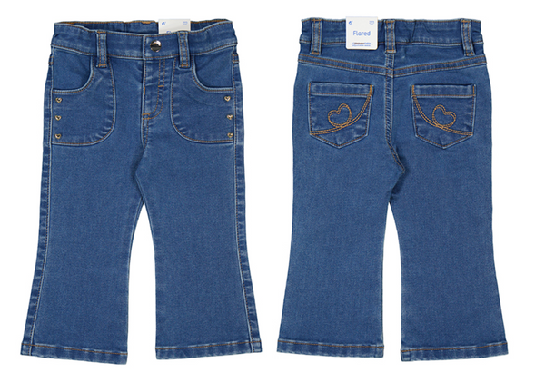 Front Pocket Denim Jeans