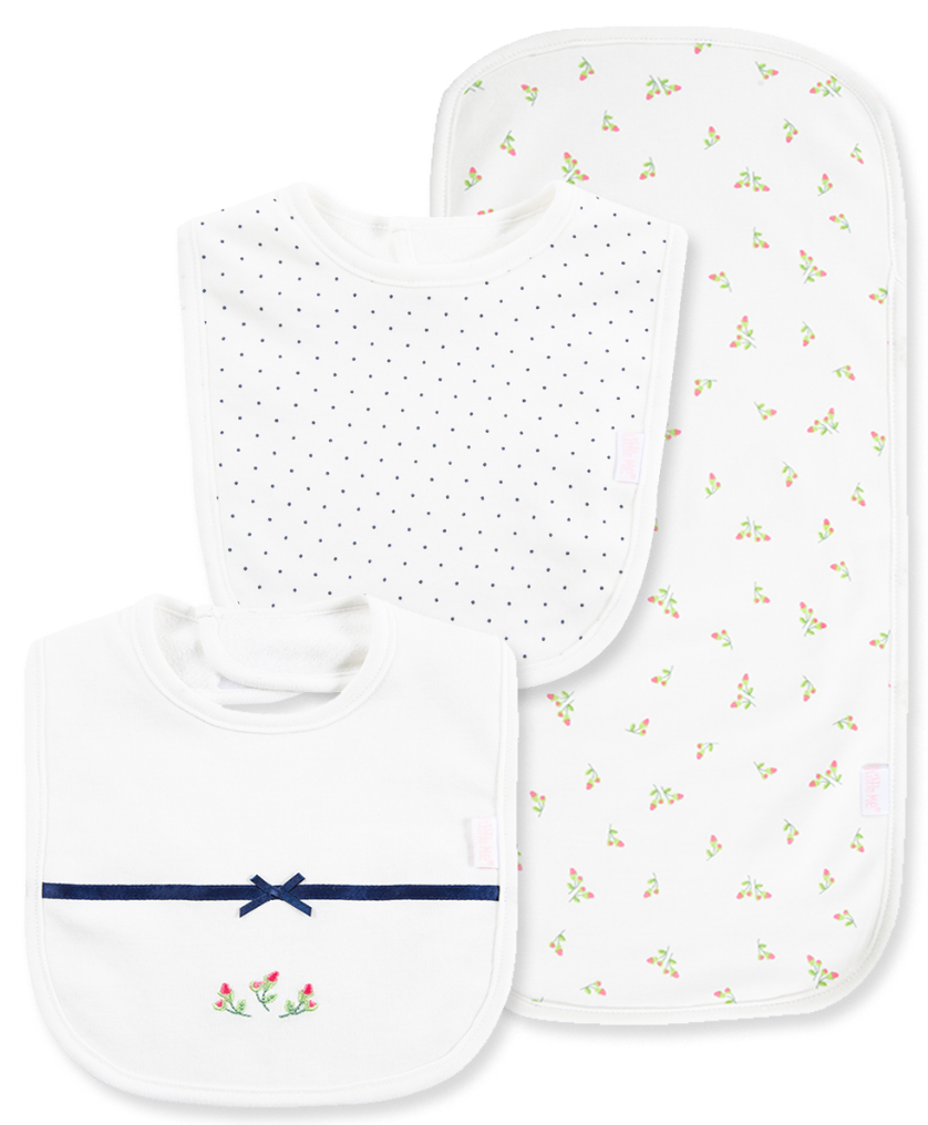 Rosebud Bibs & Burp Clothes