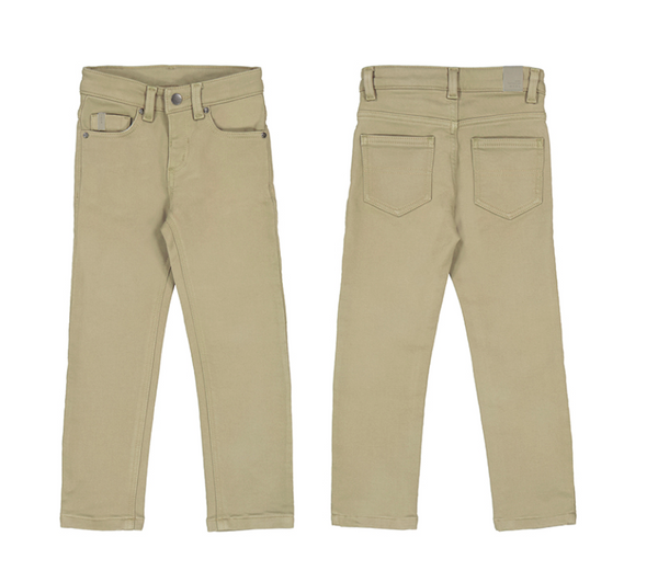 Flexible Khaki Pants