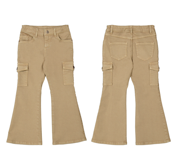 Cargo Flared Jeans