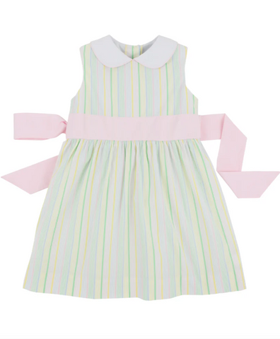 Cindy Lou Sash Dress - Santa Maria