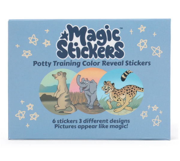 Magic Color Reveal Stickers