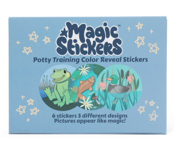 Magic Color Reveal Stickers