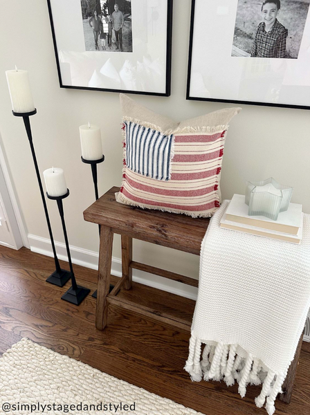 American Flag Pillow