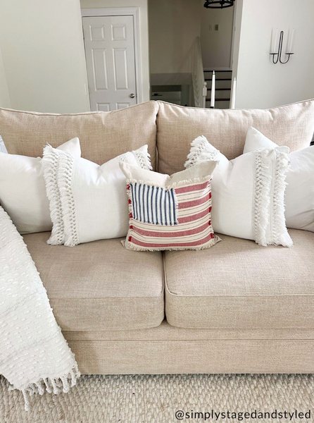 American Flag Pillow