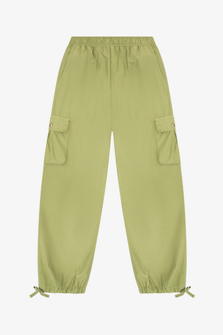 Drawstring Cargo Pant - Matcha Tea
