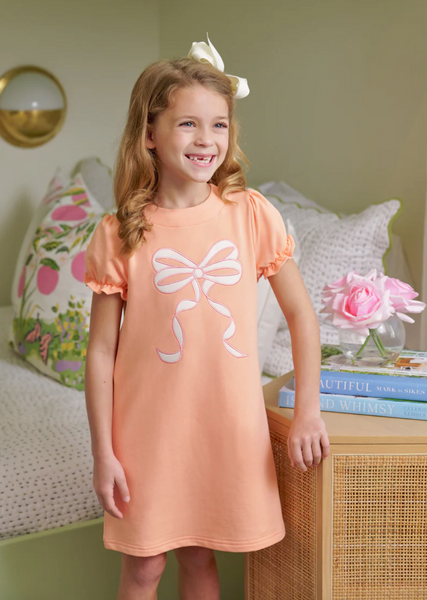 Eliza's Applique Dress - Seashore