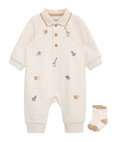 Safari Polo Romper