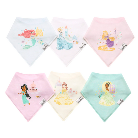Princess Bibs 6 pk.