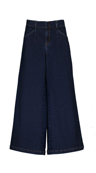 Dark Denim Flared Jeans