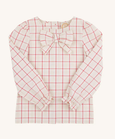 Beatrice Bow Blouse-Woven
