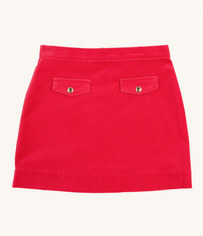 Perrin Pocket Skirt-Velveteen