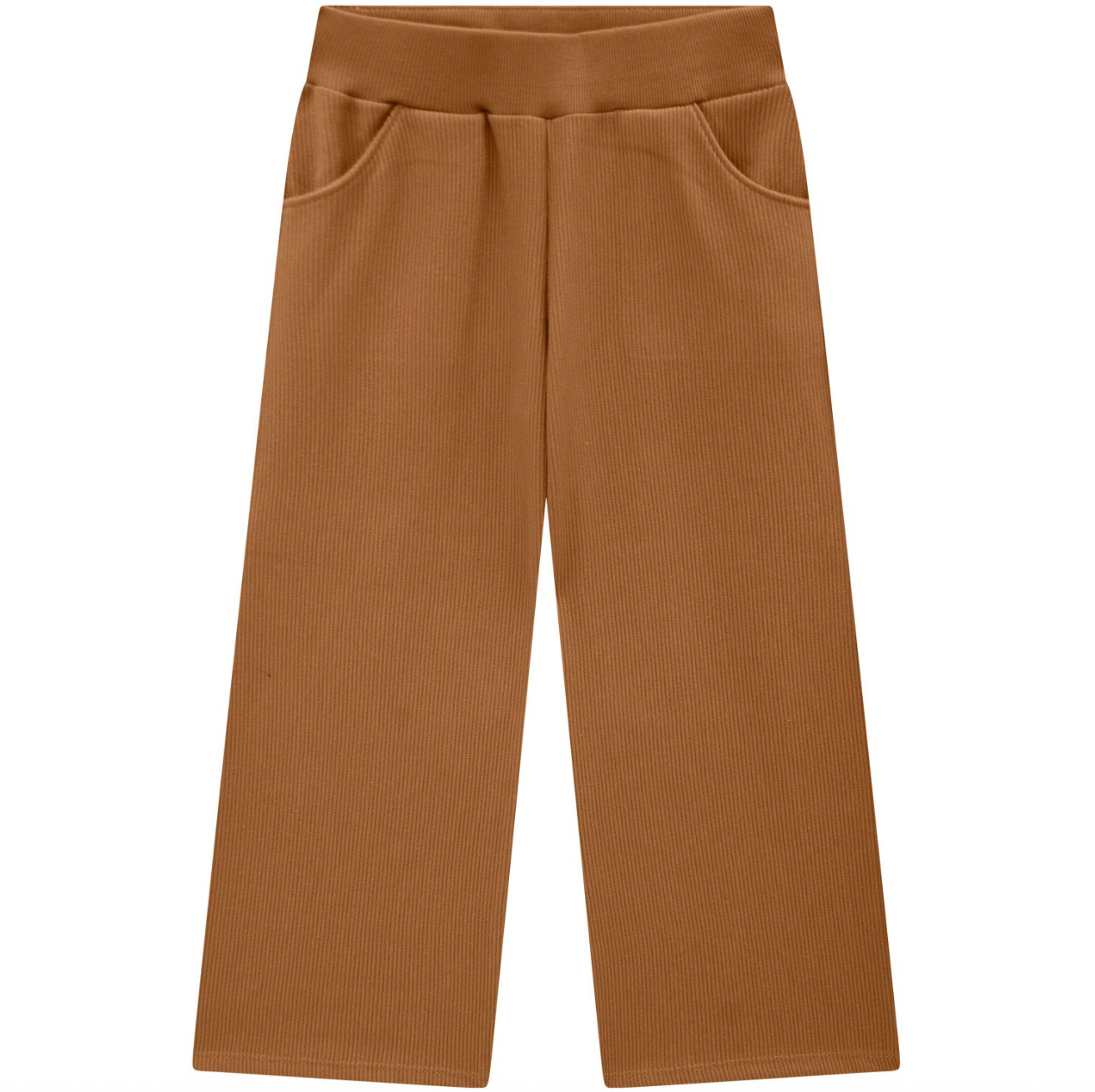 Camel Ribbed Pants