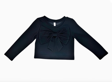 Big Bow Shirt - Black