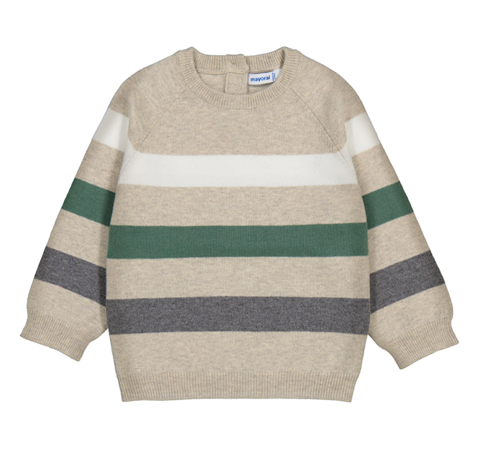 Block Stripe Sweater