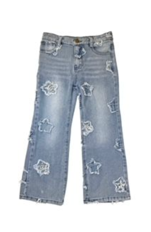 Frayed Star Jeans