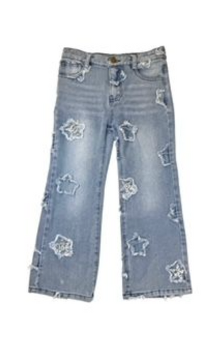 Frayed Star Jeans