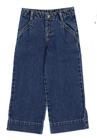 Wide Leg Denim Jeans