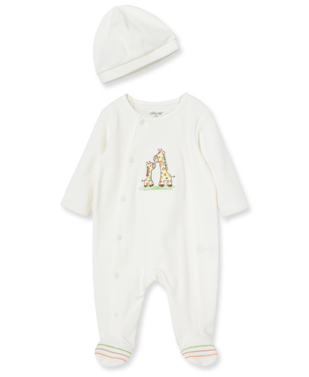 Giraffe Footie & Hat