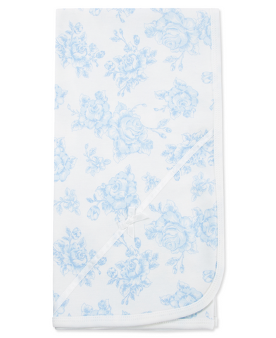Blue Roses Blanket