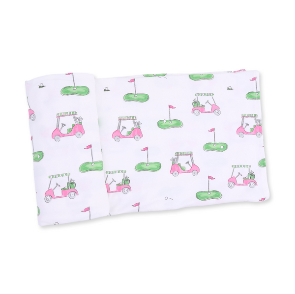 Golf Cart Swaddle -Pink